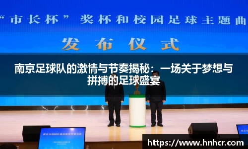 南京足球队的激情与节奏揭秘：一场关于梦想与拼搏的足球盛宴